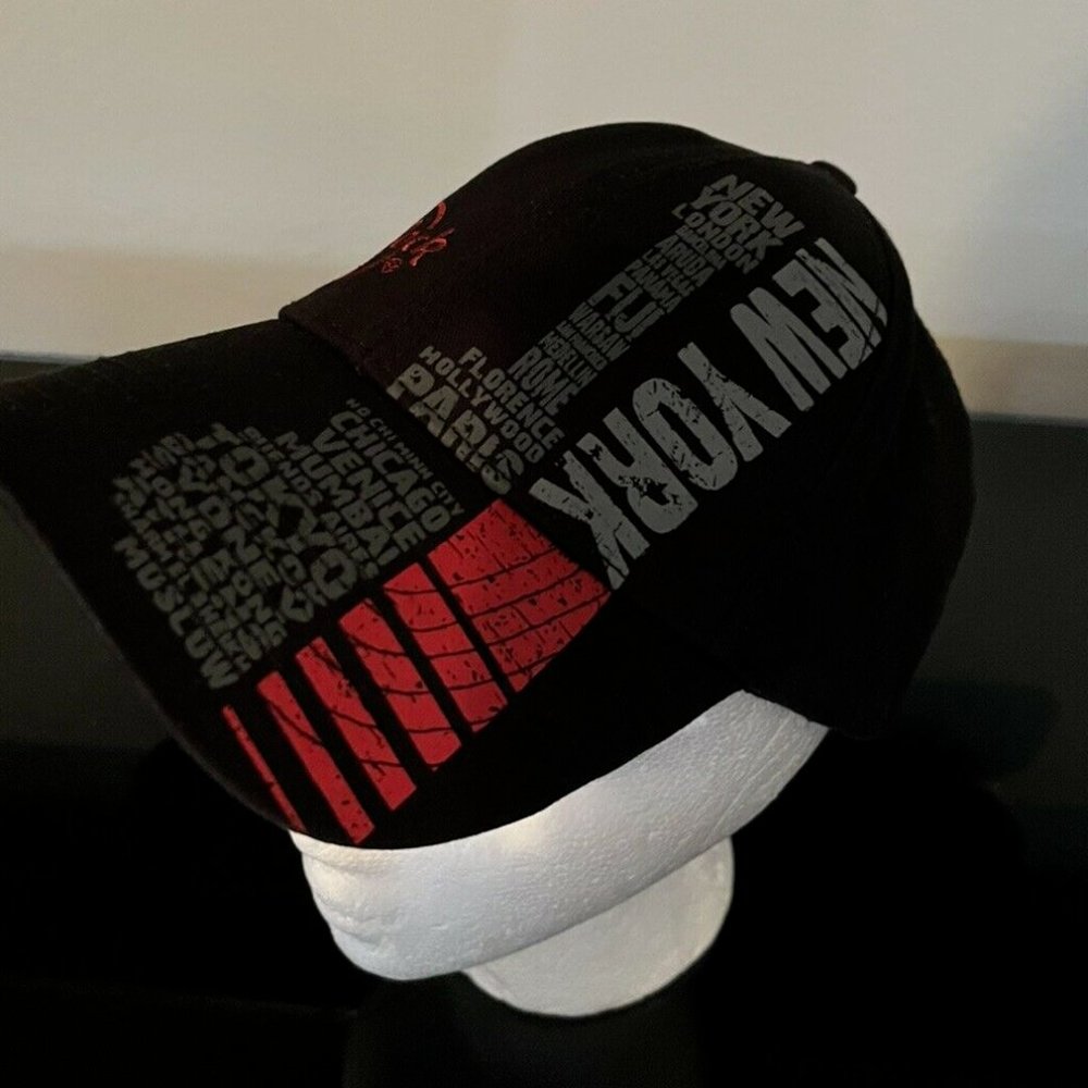 Hard Rock Cafe Unisex Adjustable Black Cotton Hat
